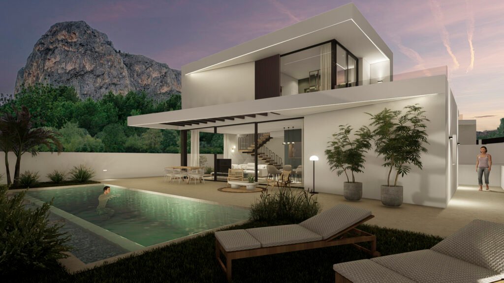 3-bedroom detached villa in Polop — 3