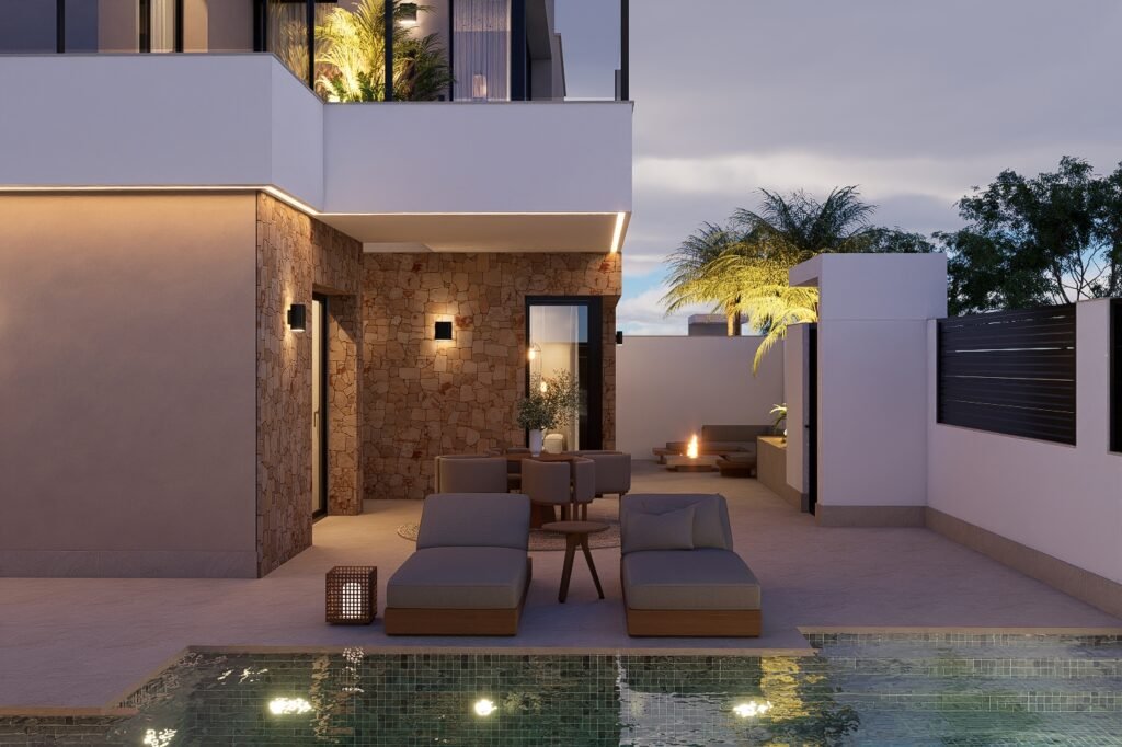 Villa indépendante 4 chambres à San Pedro del Pinatar — 5