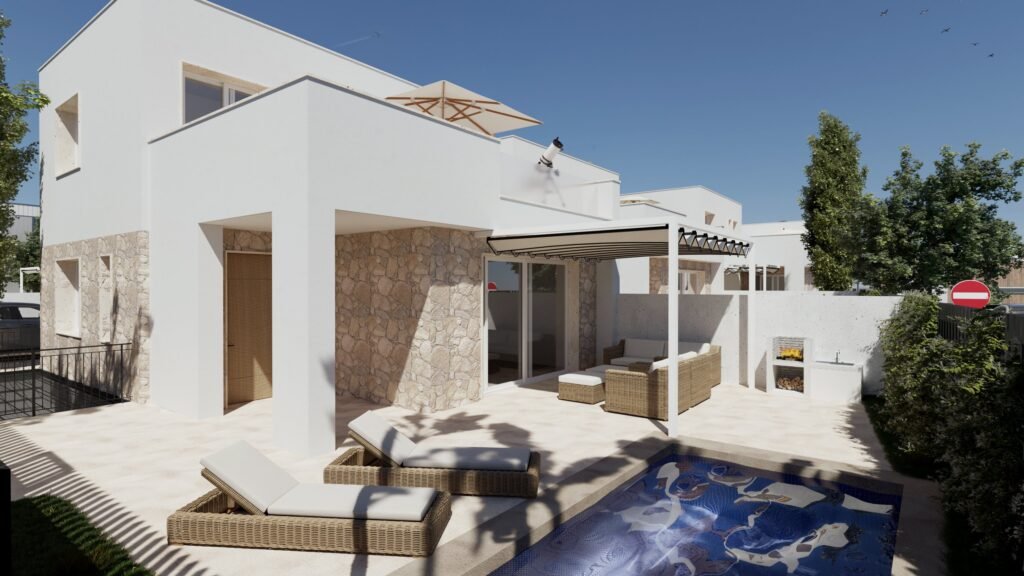 3-bedroom detached villa in Hondón de las Nieves — 3