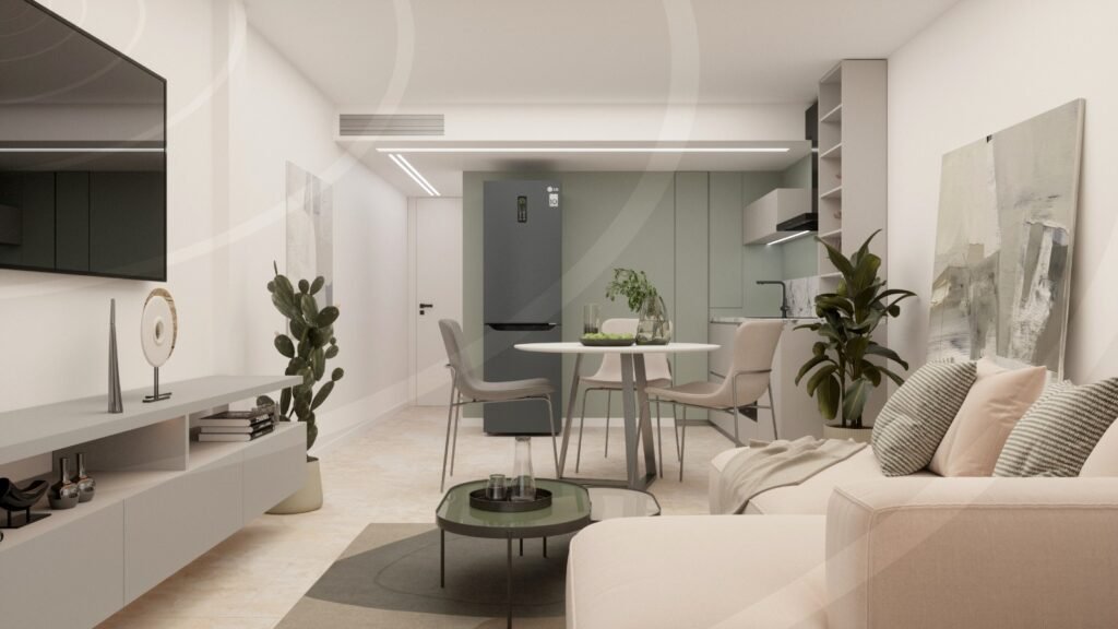 1-bedroom ground-floor apartment in Alicante (Alacant) — 43