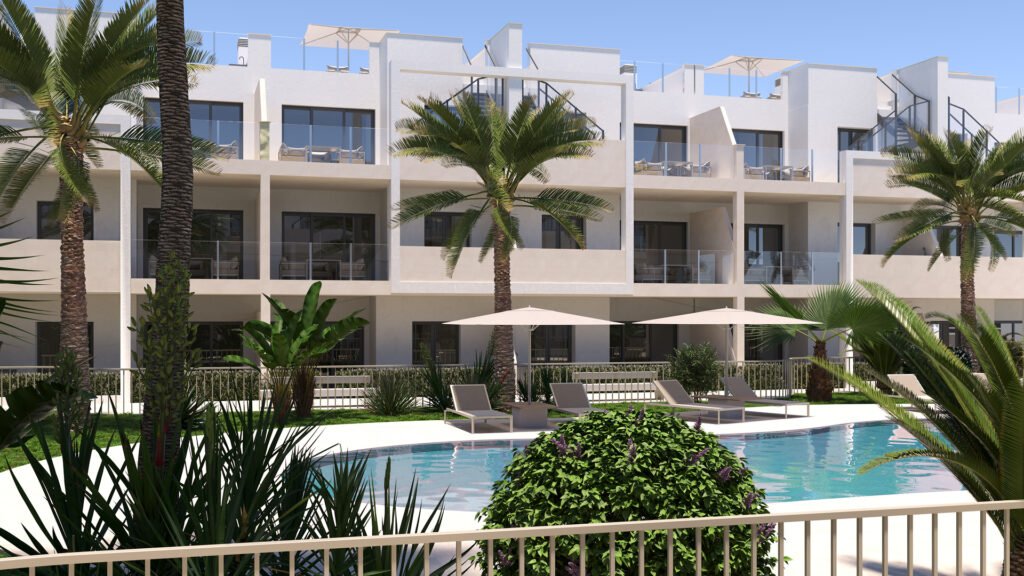 2-bedroom ground-floor apartment in San Cayetano
