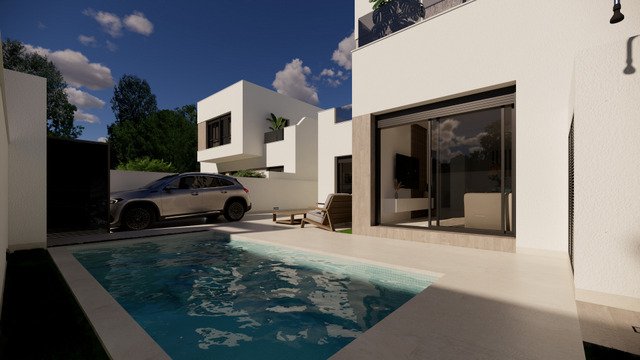 3-bedroom detached villa in San Fulgencio — 3