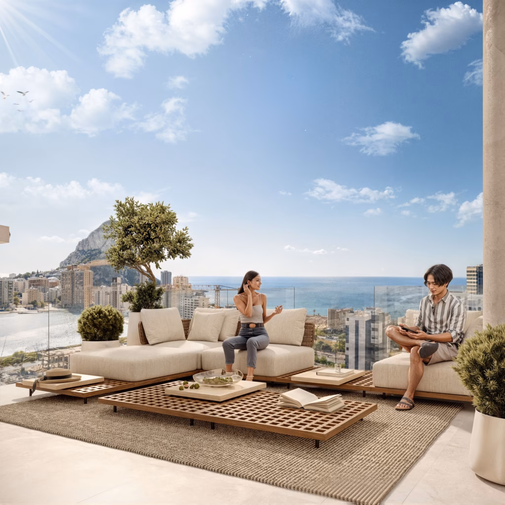 2-bedroom apartment in Calpe