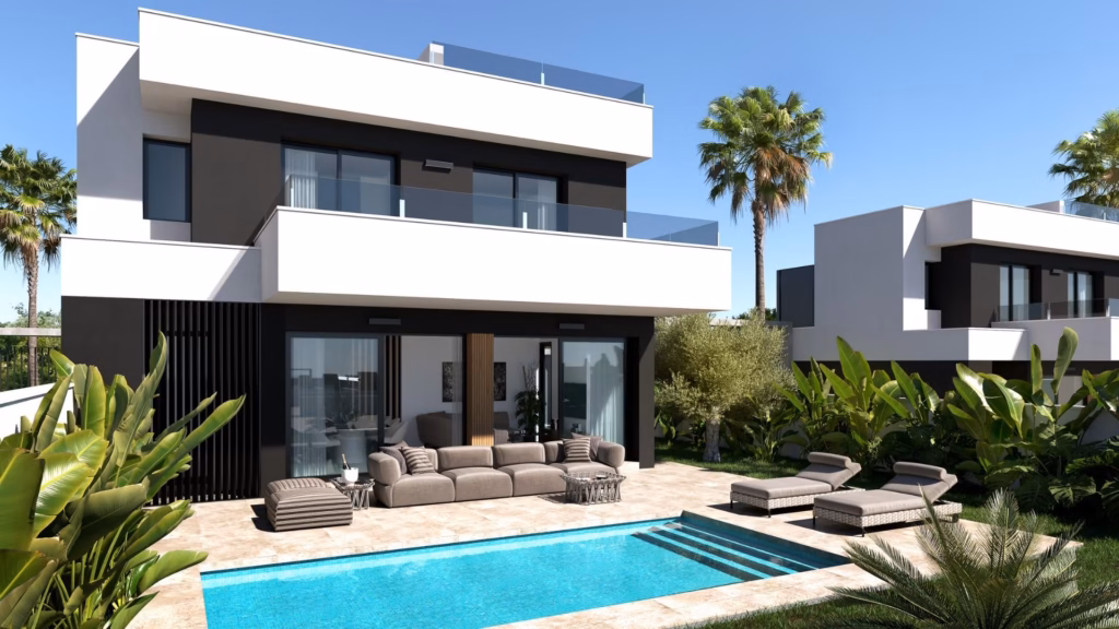 Villa indépendante 4 chambres à Ciudad Quesada